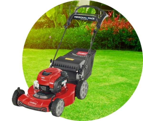 Personal Pace Auto-Drive Mower