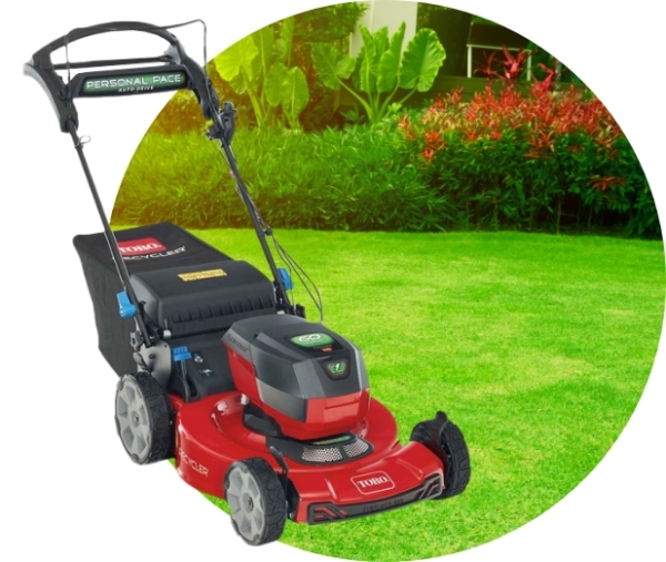 SMARTSTOW® Personal Pace Auto-Drive High Wheel Mower
